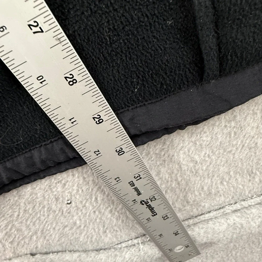 The North Face Gore Windstopper Fleece Jacket Mens XL Black Full Zip Gorpcore